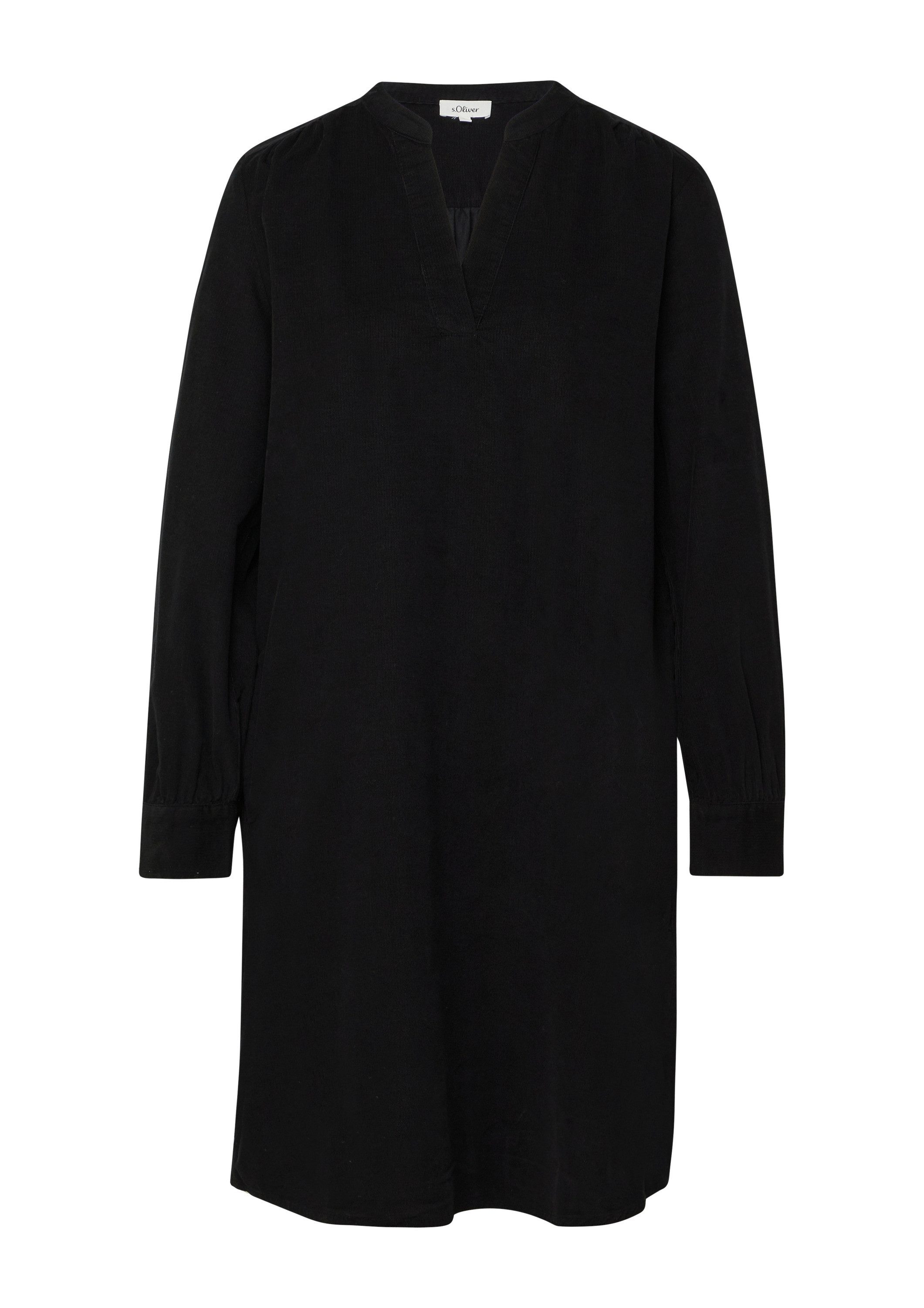 s.Oliver Minikleid Kleid Feincord-Kleid mit seitlichen Eingrifftaschen günstig online kaufen