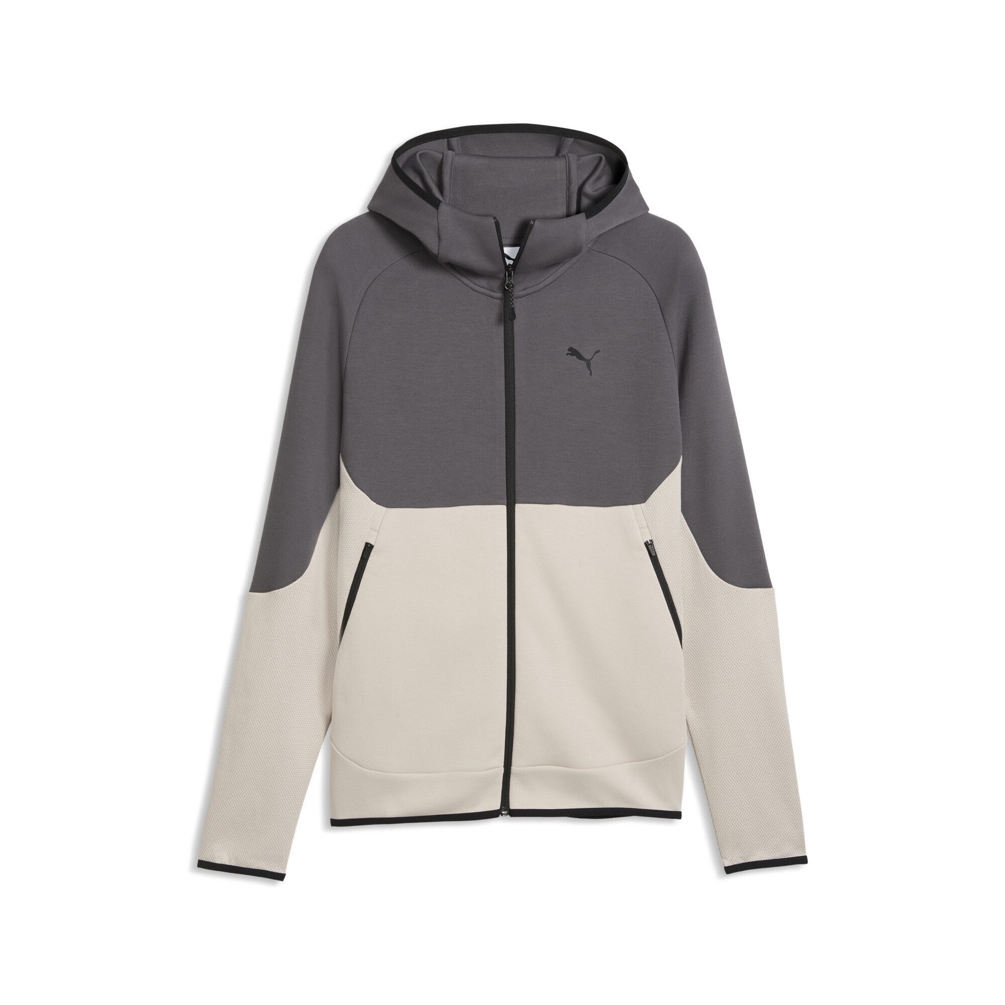 PUMA Sweatjacke PUMATECH Elevated Slim Kapuzenjacke Herren