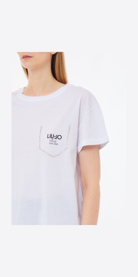 Liu Jo Kurzarmshirt ECS T-SHIRT MODA M/C