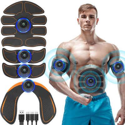 VSIUO EMS-Gerät Bauchtrainer, EMS Trainingsgerät ABS Bauchmuskeltrainer für Männer und Frauen