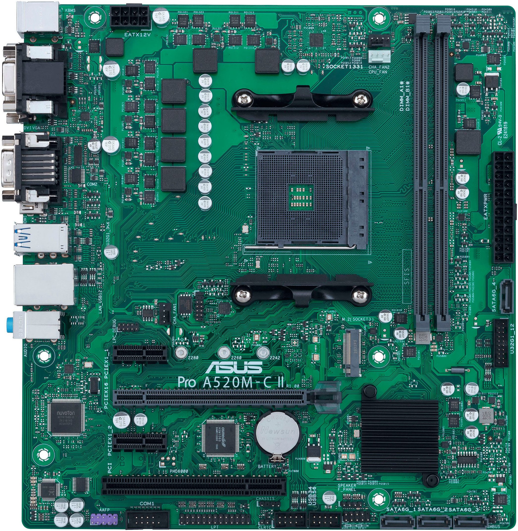 Asus PRO A520M-C II/CSM Mainboard
