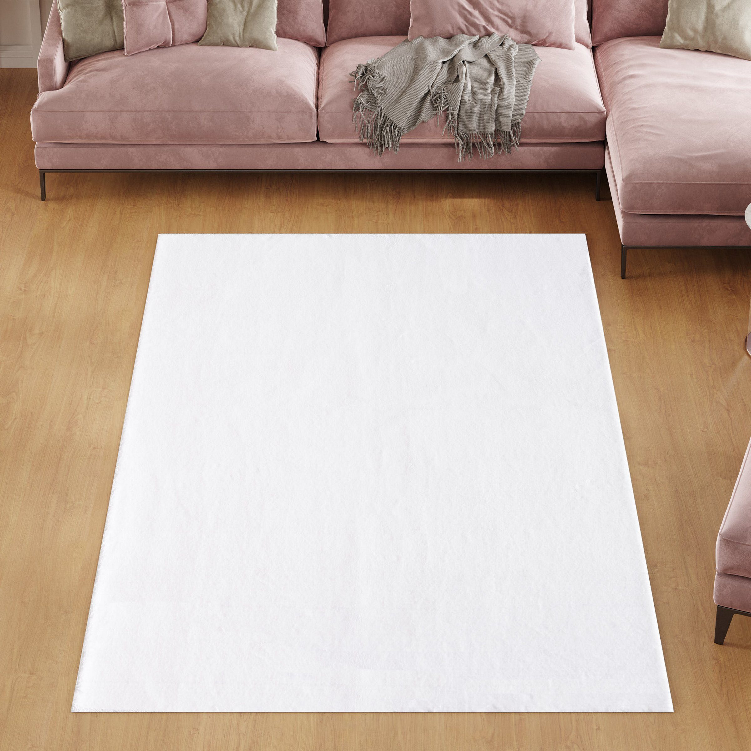 SIMPEX24 Teppich Unicolor - Einfarbig, Läufer, günstig online kaufen