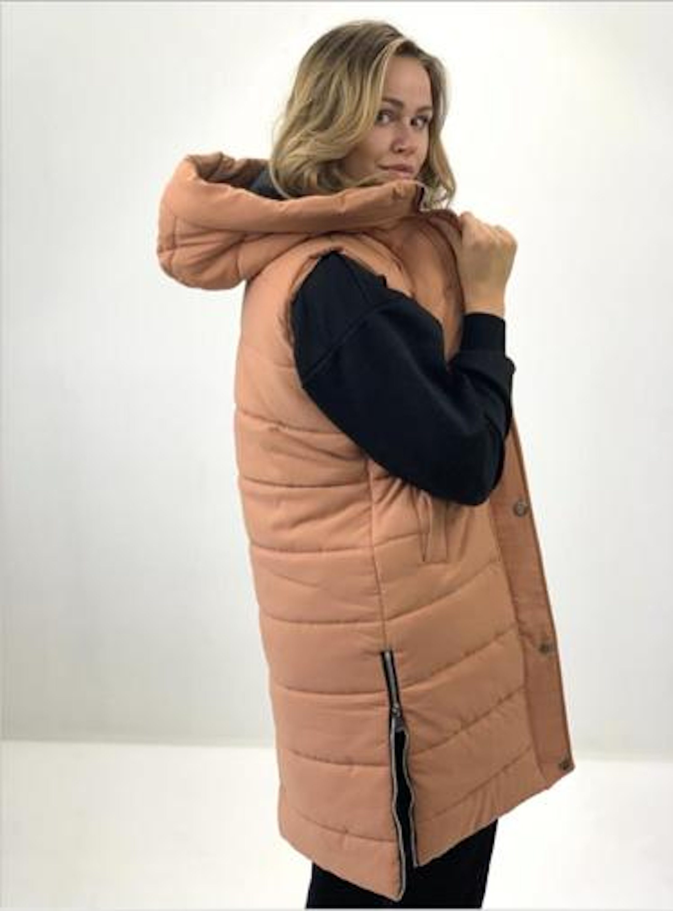 Worldclassca Steppweste Worldclassca Steppweste Kapuze Weste günstig online kaufen