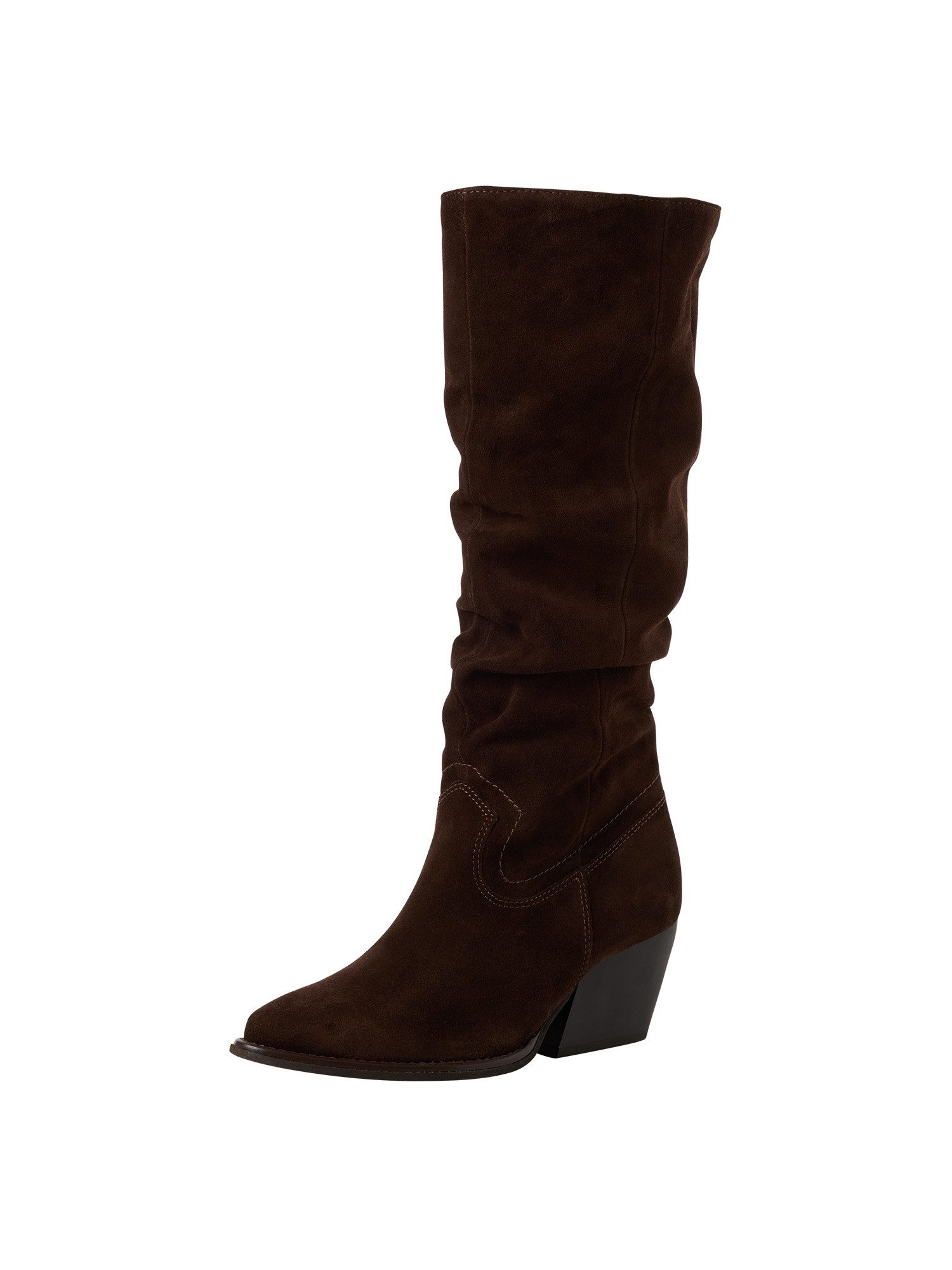 Tamaris TOUCH-IT aus Leder Blockabsatz 1-25503-47 Stiefel TOUCH-IT