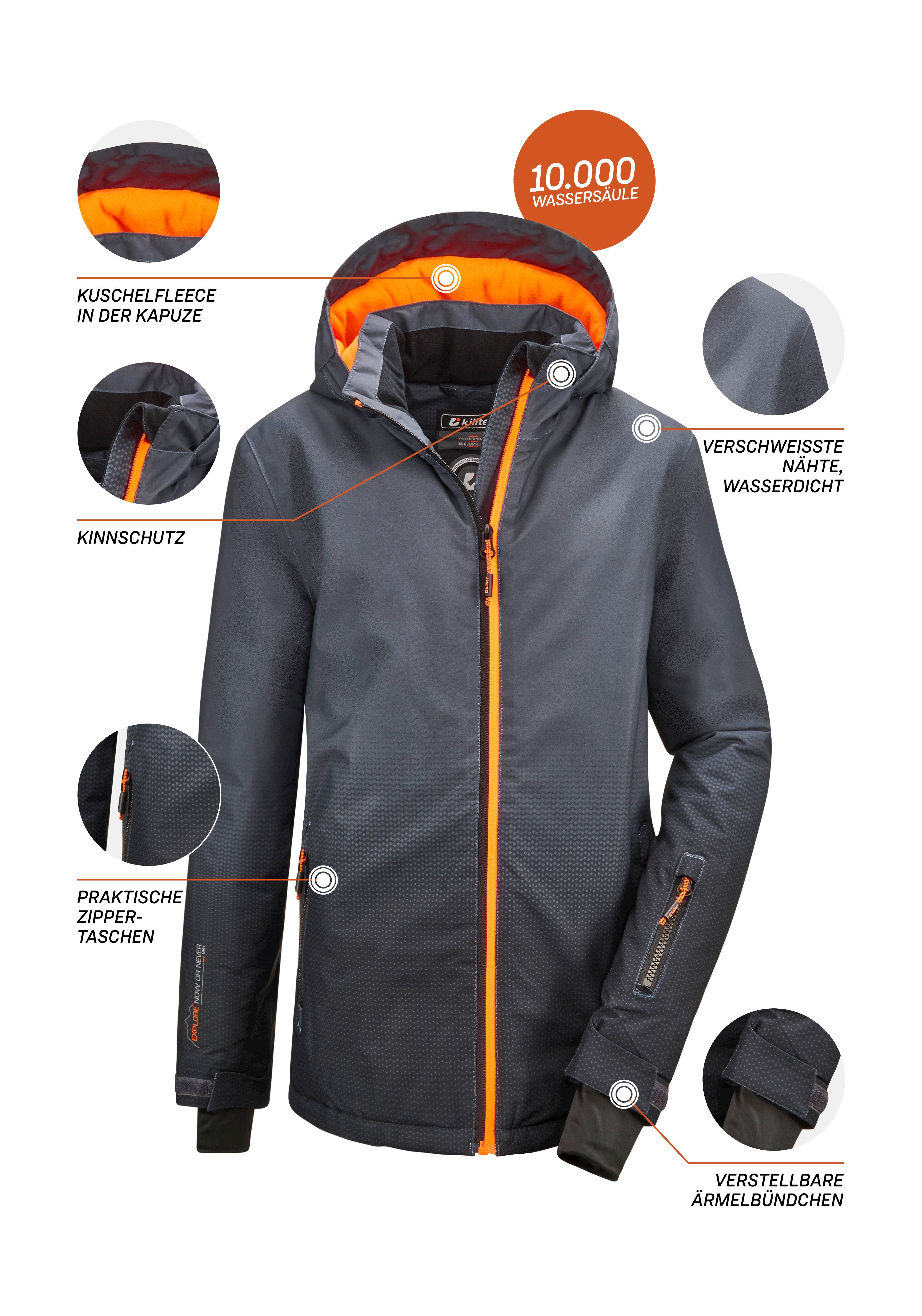 Killtec Outdoorjacke Lynge BYS JCKT E anthrazit