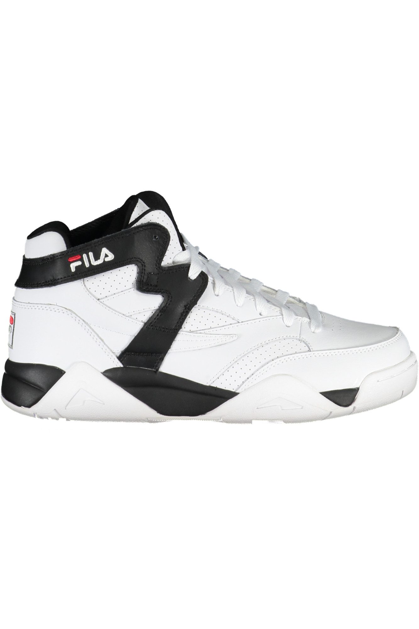Fila Кроссовки Hoher Herren-Sportschuh in Weiß mit Schnürsenkeln