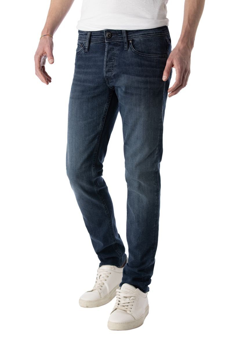 Blue Jack JONES NZGLENN Slim-fit-Jeans JACK 812 Denim Slim-Fit Jones JEANS & & Dunkelblau /