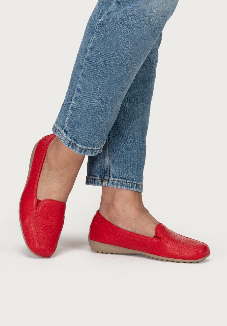 vitaform Damenschuhe Mokassin Hirschleder Mokassin