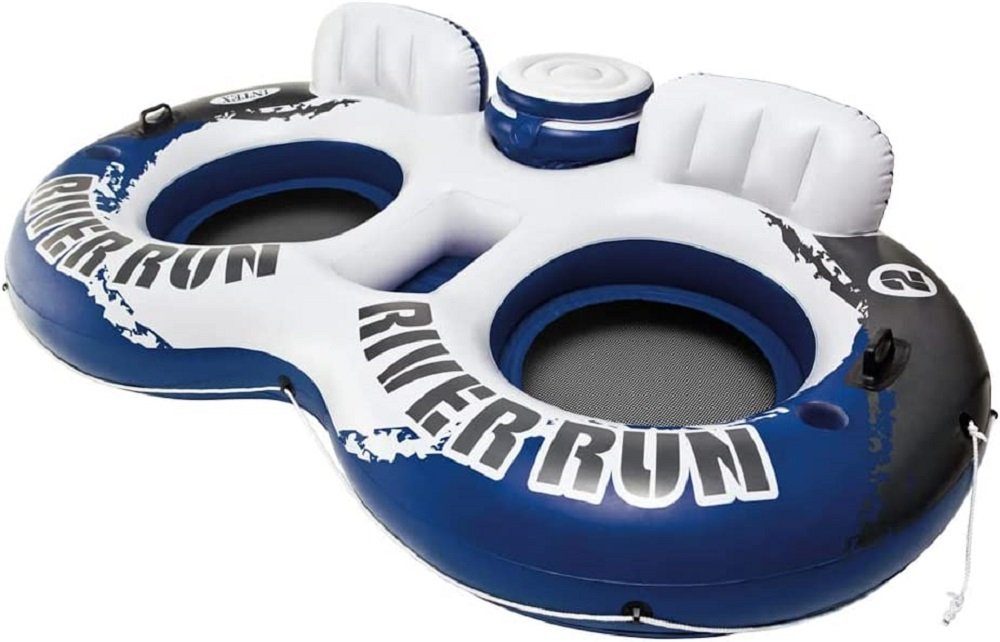 Intex Luftmatratze RIVER RUN Schwimmreifen für zwei Personen