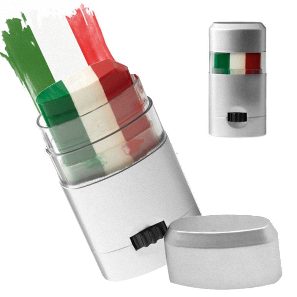 Taffstyle Schminkstift Schminkstift Schminke Fahne Fussball Fanartikel Land Italien, EM WM Länderflagge Flagge Handball Eishockey Basketball Fussball