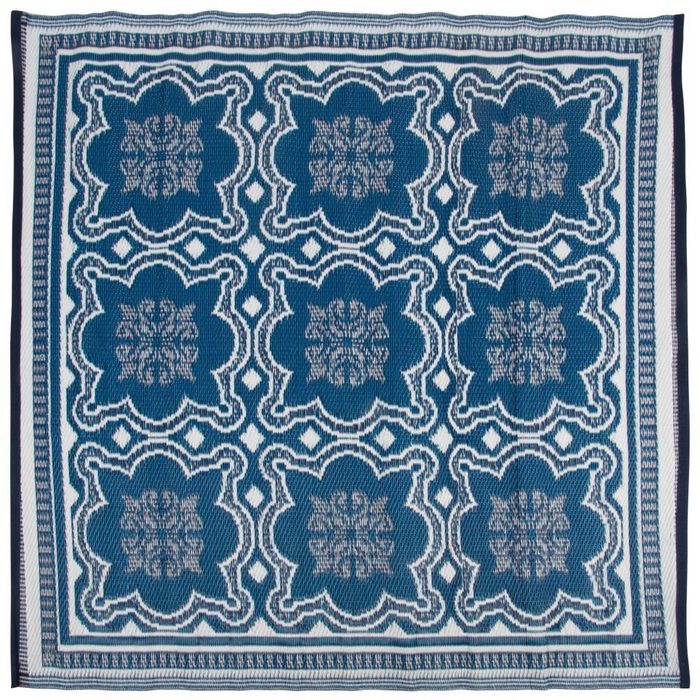 Outdoorteppich Outdoor-Teppich 151 5 cm Blau und Weiß OC23 esschert design $