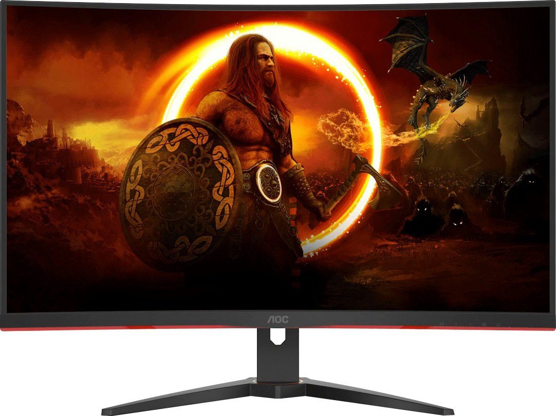 AOC C32G2ZE/BK Curved-Gaming-Monitor (80 cm/32 ", 1920 x 1080 px, Full HD, 1 ms Reaktionszeit, 240 Hz, VA LED)