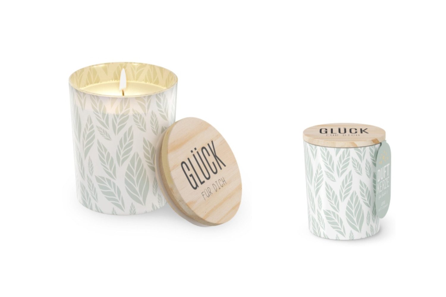 La Vida Geschenk für Dich Duftkerze la Vida Duftkerze im Glas mit Deckel, Lotus-Duft, Serie RELAX, Brenndauer ca. 30 Stunden