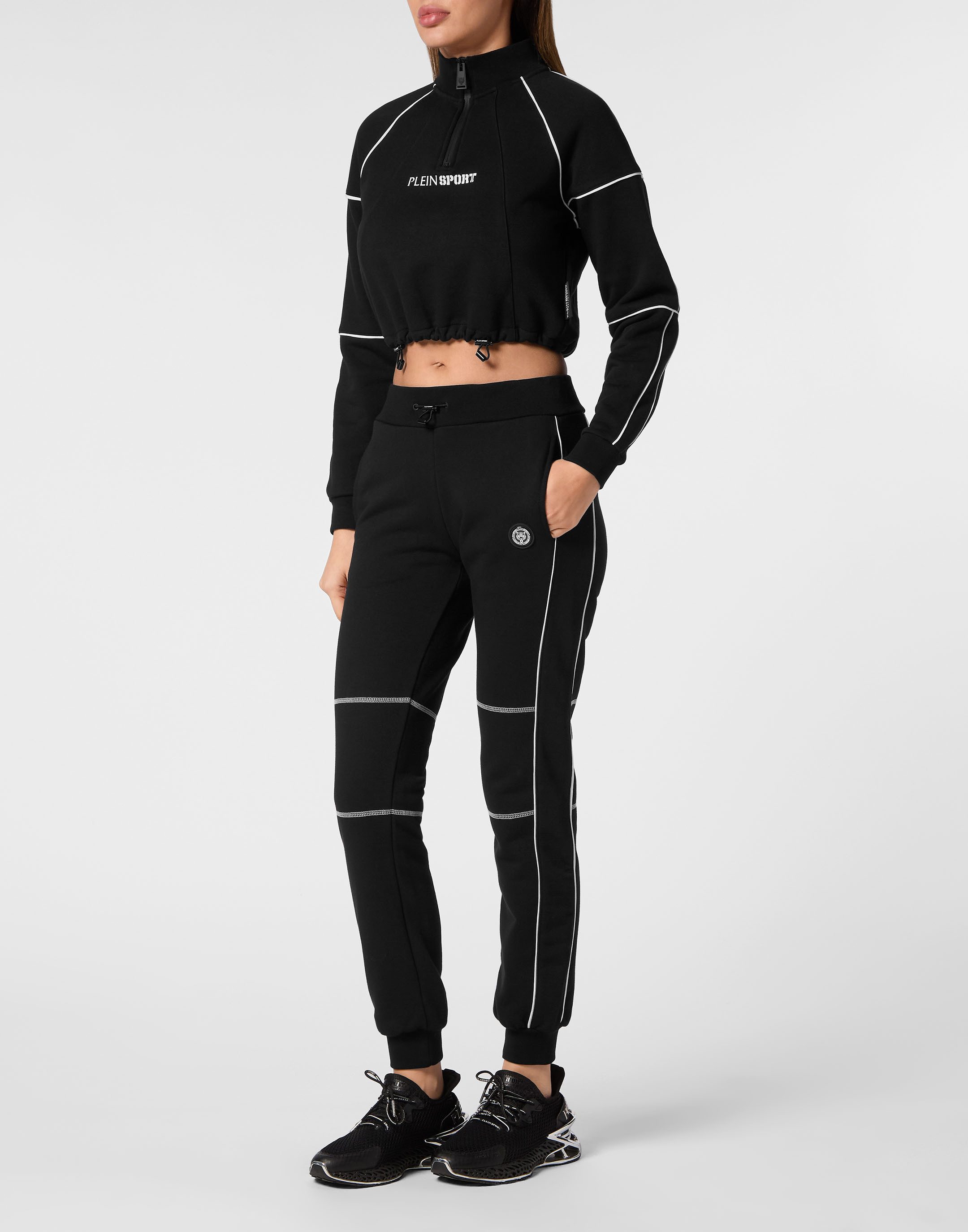 PLEIN SPORT Yoga-Sweatjacke Sweatjacke