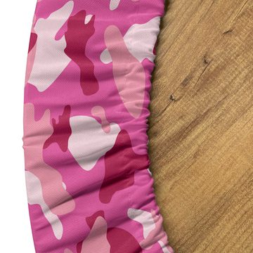 Abakuhaus Tischdecke Rundum-elastische Stofftischdecke, Camouflagedruck Camouflage Formen Kunst