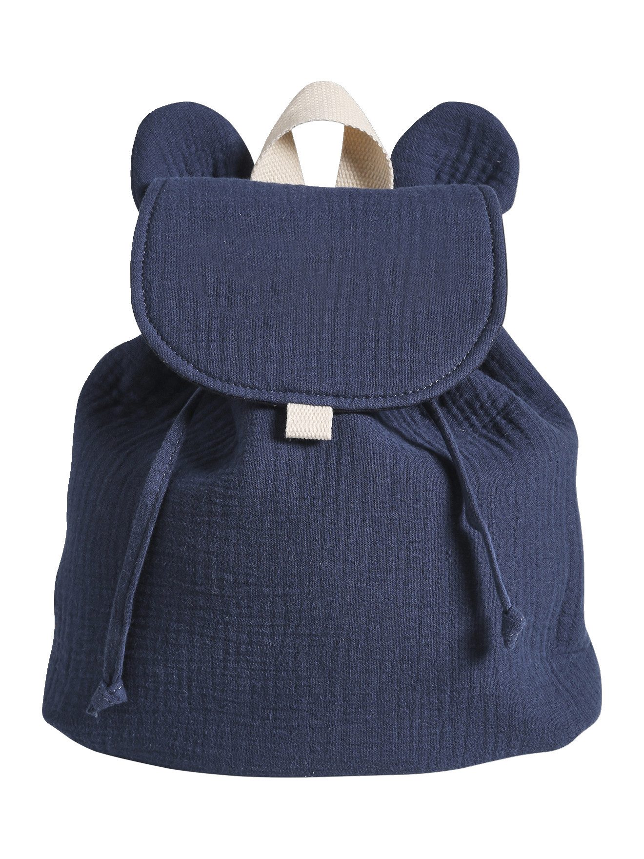 vertbaudet Rucksack Kinder Kita-Rucksack aus Musselin mit Ohren