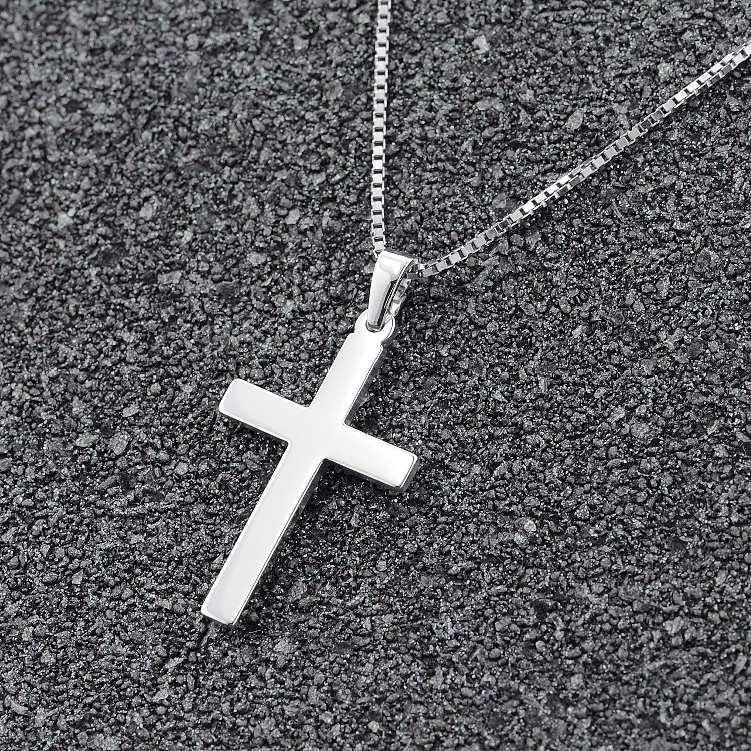 trendor Kette mit Anhänger mit Kreuz-Anhänger günstig online kaufen