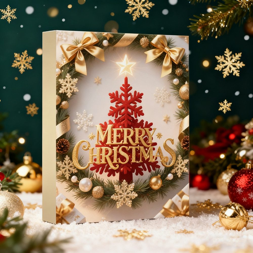 CLTYQ Schmuck-Adventskalender Weihnachtskalender für Frauen und Mädchen,Schmuck Adventskalender 2026 (24-tlg), Weihnachtsgeschenke für Frauen Mädchen Teenager – Bild 2 von 5