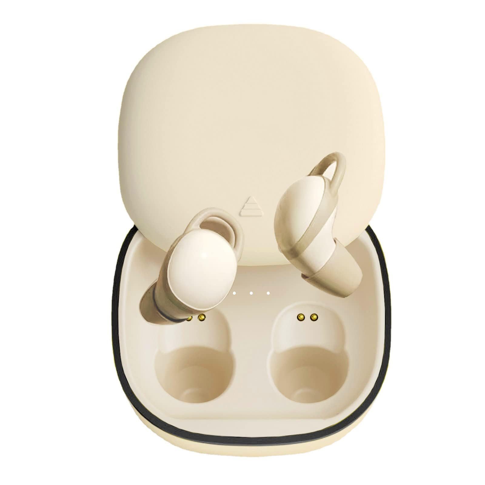 RWEUOQ Bluetooth 5.0 Kopfhörer Wasserdicht In-Ear-Kopfhörer Rauschminderung Bluetooth-Kopfhörer (Ergonomisches Design, leicht, lange Akkulaufzeit, schnelle Aufladung)