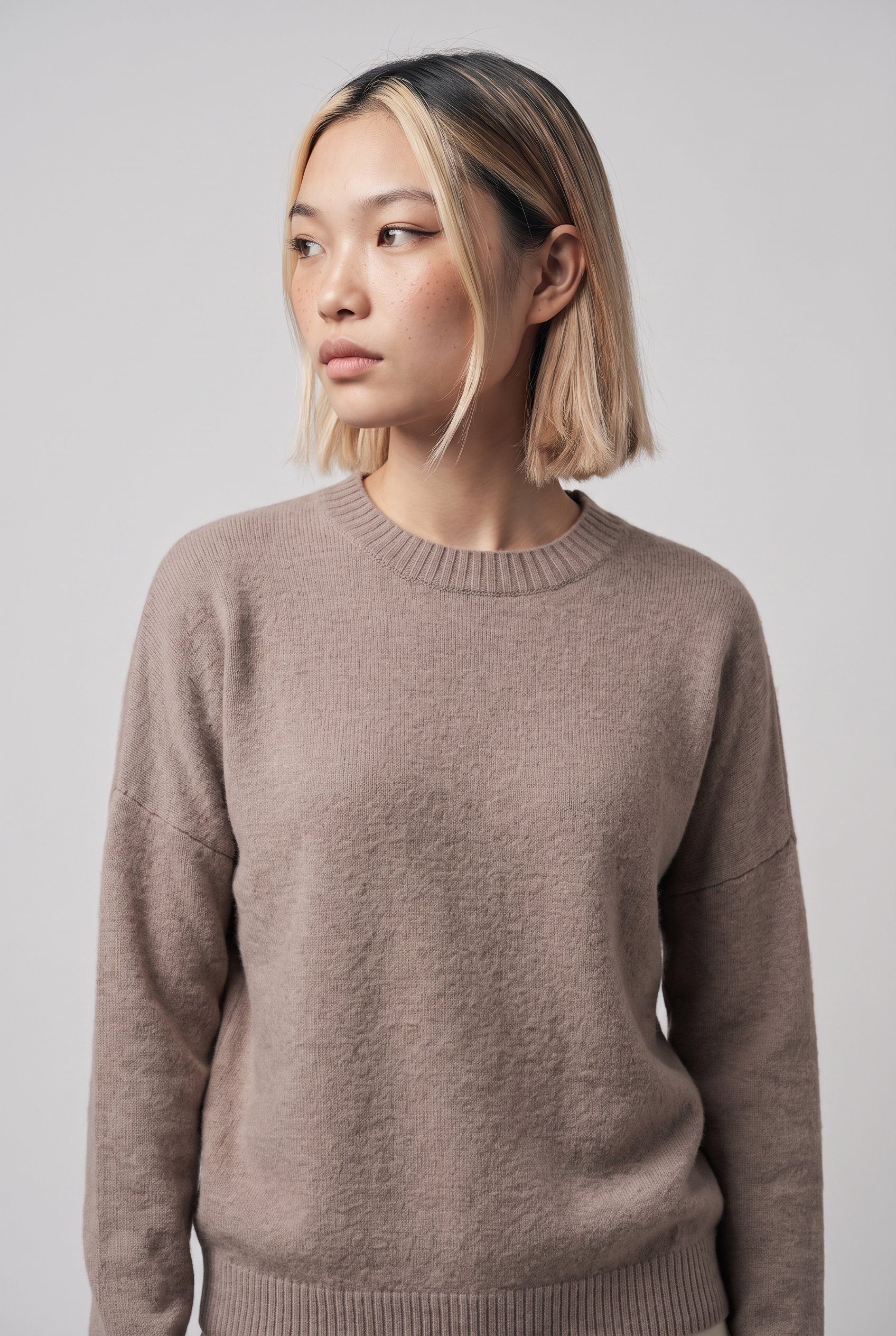 ONLY Strickpullover ONLRENE LIFE LS O-NECK CC KNT