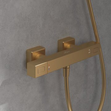 Villeroy & Boch Brausethermostat Universal Taps & Fittings Duschthermostat, Eckig - Brushed Gold