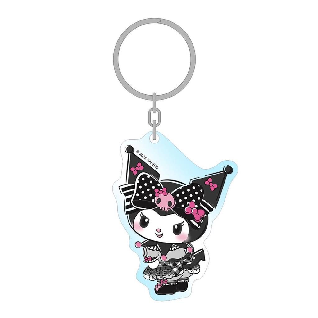 Sakami Merchandise Schlüsselanhänger Keychain - Kuromi - Pink Black Party Series - 7cm