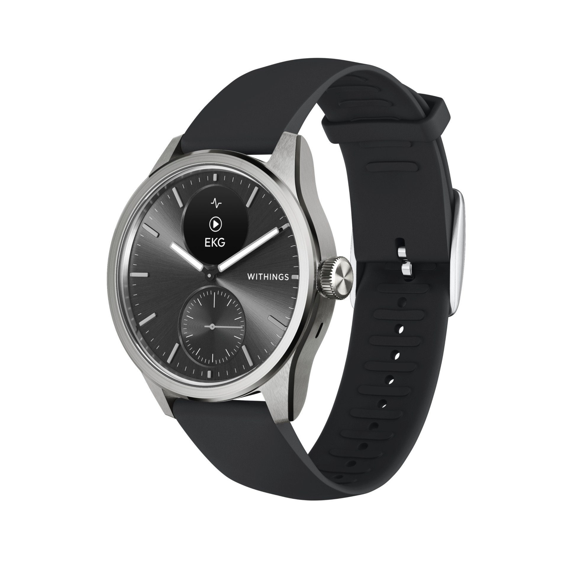 Withings ScanWatch 2 (42 cm/0,63 Zoll) Smartwatch mm) (1,6