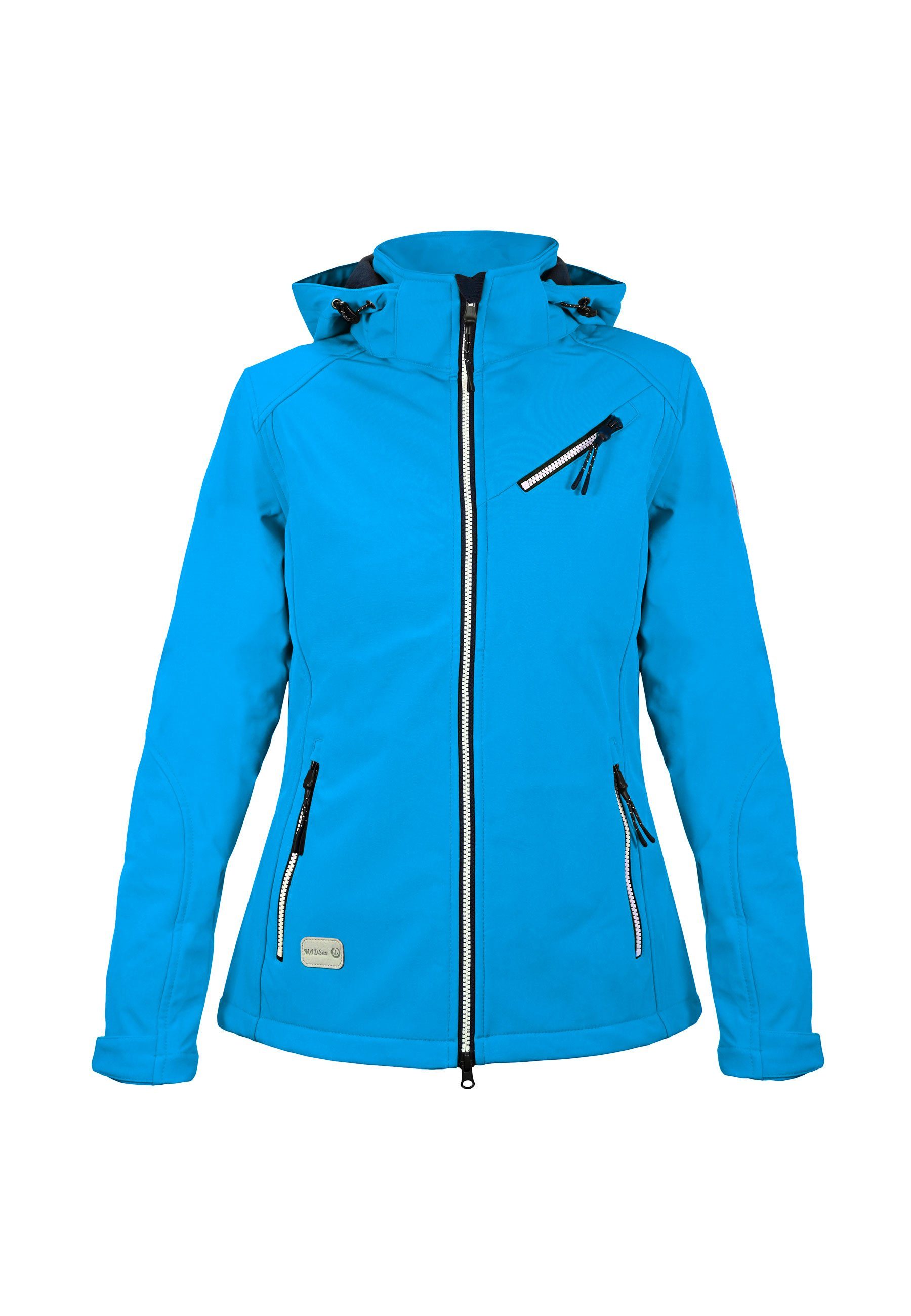 MADSea Softshelljacke leichte Softshelljacke mit Fleece Innenfutter