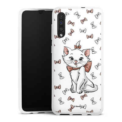 DeinDesign Handyhülle Aristocats Marie Disney Katze Marie Shy, Samsung Galaxy A50 Silikon Hülle Bumper Case Handy Schutzhülle
