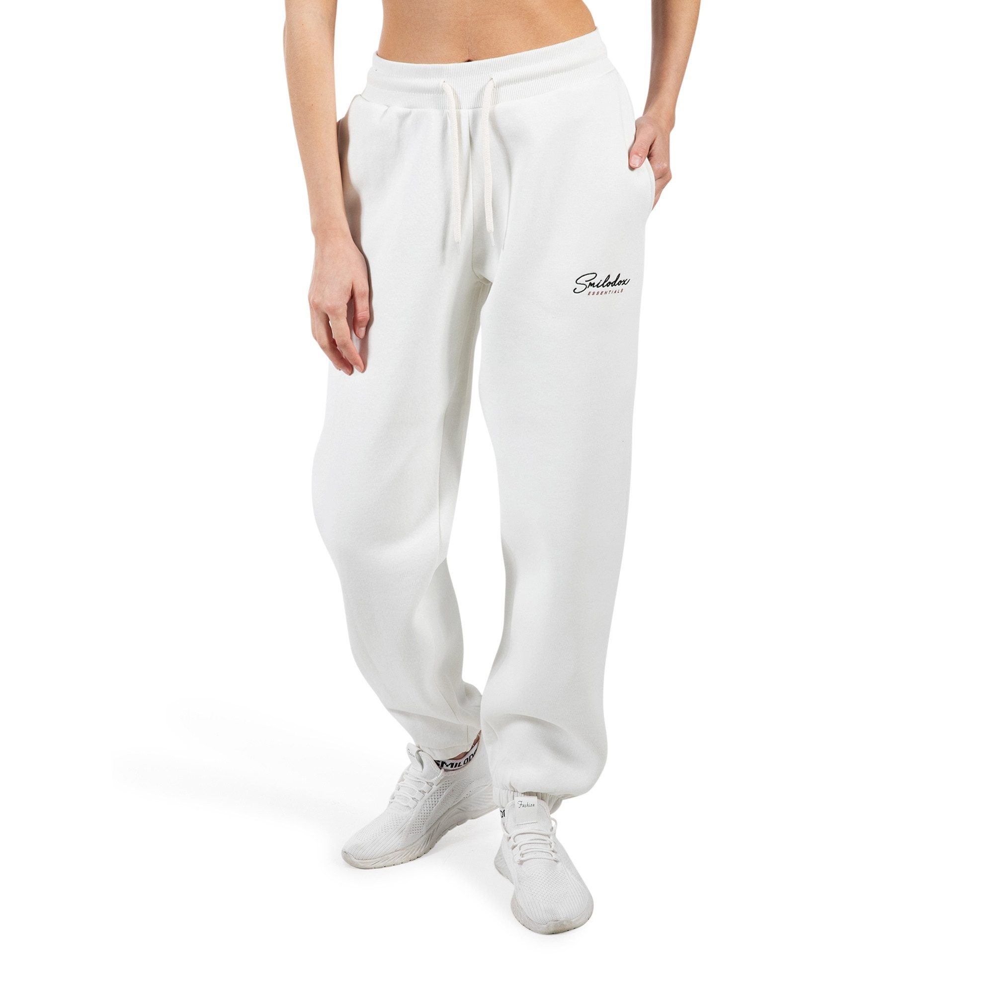 Jogginghose Enara, Regular Fit Sweathose mit Seitentaschen, Elastischer Bund