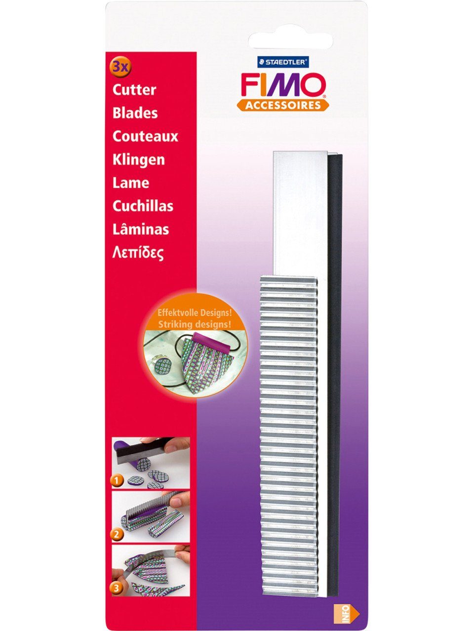 STAEDTLER Messer-Set STAEDTLER FIMO Cutter Set 3-tlg.