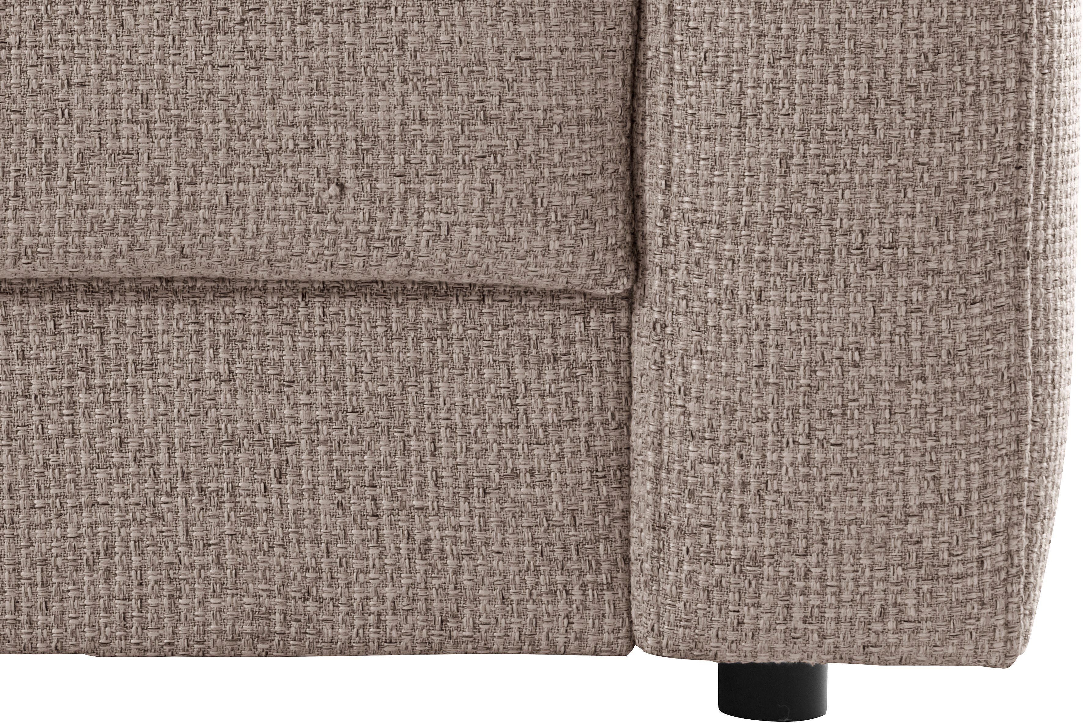 Home affaire Ecksofa Bloomfield, Breite 304cm, Mega Polsterecke mit viel Platz, L-Form, extra tiefe Sitzfläche, wahlweise mit Sitztiefenverstellung