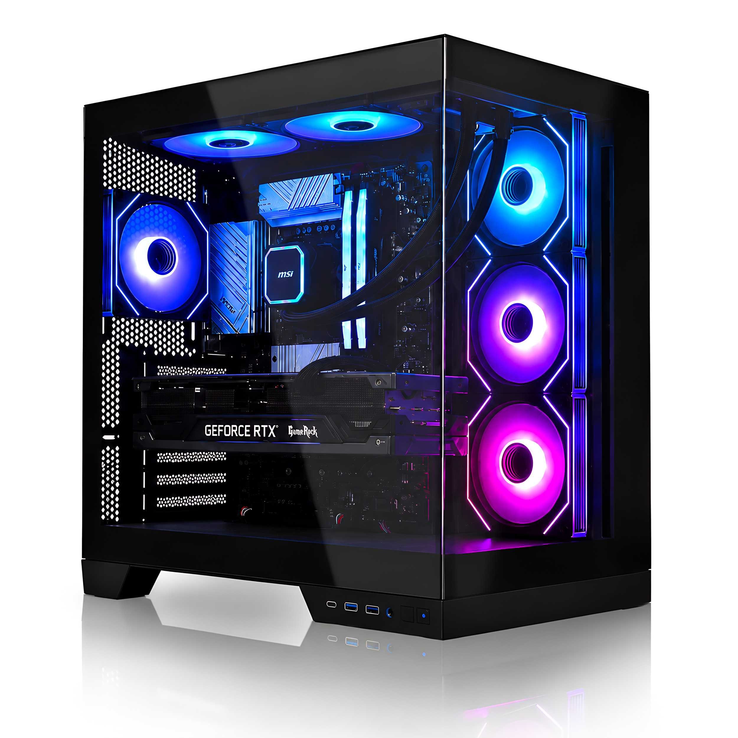 Megaport Intel Core i7-12700F • GeForce RTX 5060 8GB • 32GB DDR4 • 1TB M.2 • Gaming-PC (Intel Core i7 12700F, NVIDIA GeForce RTX 5060 8GB, 32 GB RAM, 1000 GB SSD, Wasserkühlung, Windows 11)