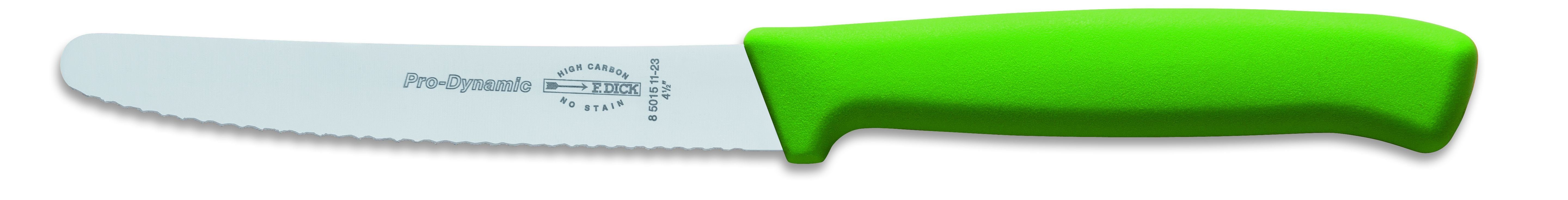 Allzweckmesser F. DICK ProDynamic Allzweckmesser 11 cm Wellenschliff Küchenmesser
