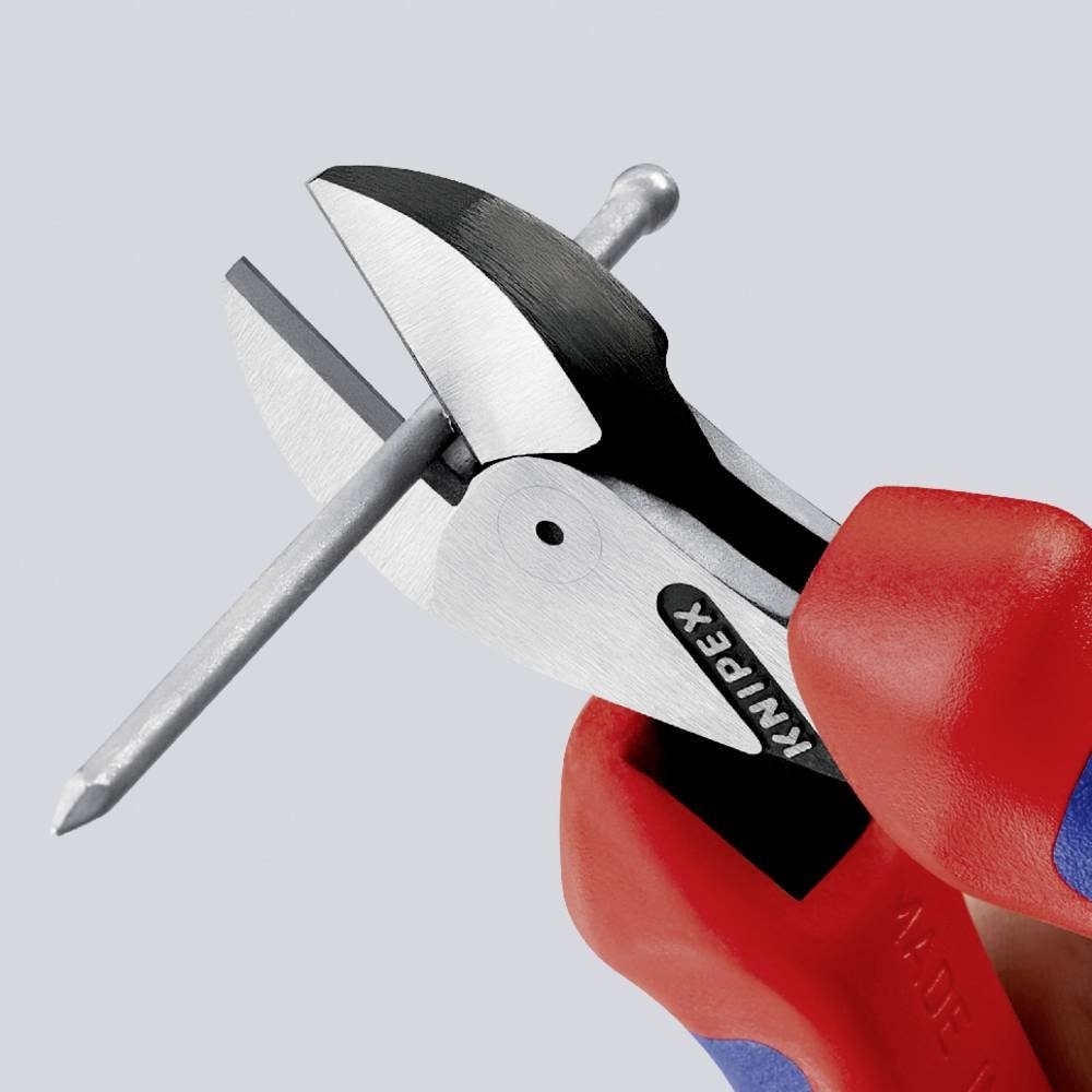 Knipex Seitenschneider Kompakt-Seitenschneider hochübersetzt 73 02 160, mit Facette