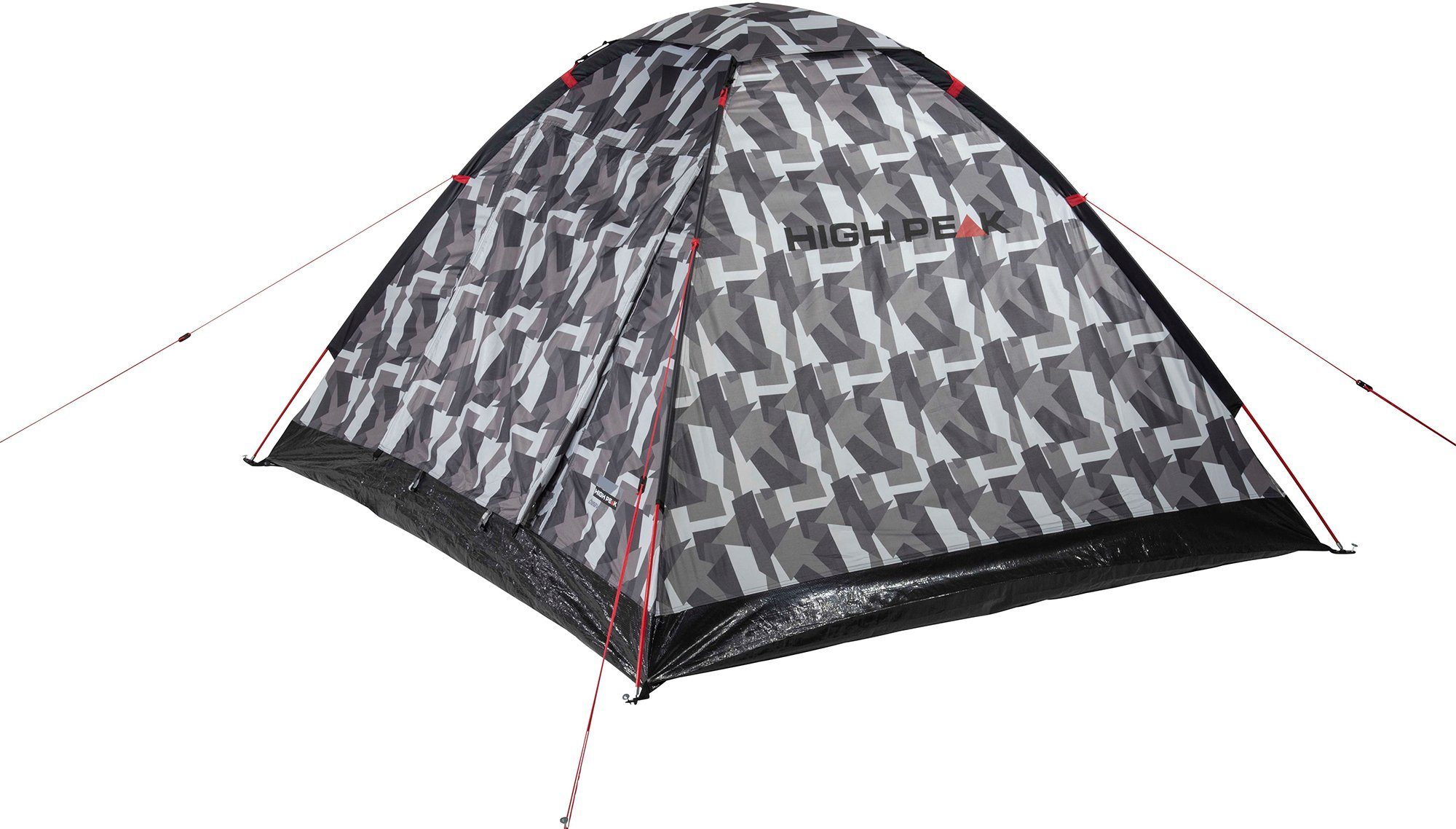 (mit Kuppelzelt Beaver Zelt 3, Transporttasche) Peak 3 camouflage High Personen: