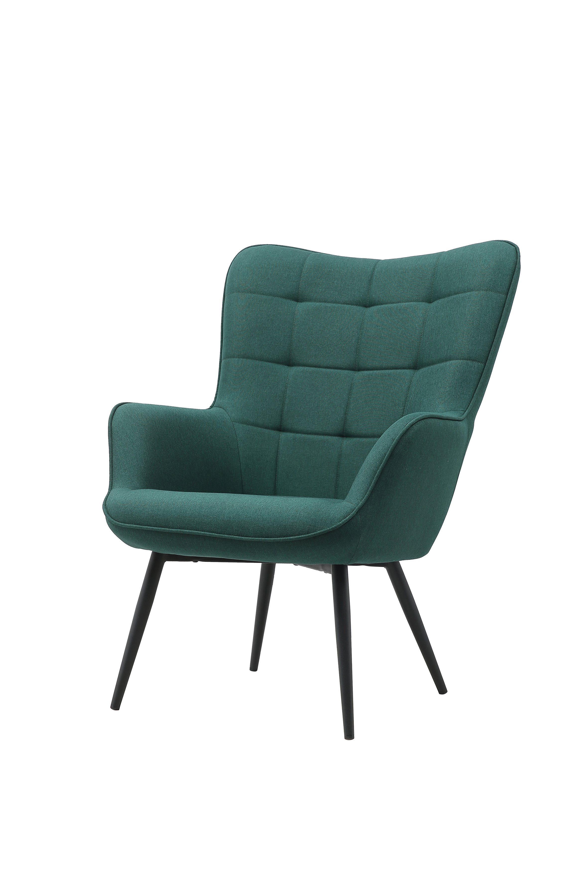 byLIVING Sessel Uta (Bezug: Samt, Webstoff, günstig online kaufen