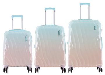 Semiline Koffer, Elegantes Kofferset mit Aufdruck zu einem günstigen Preis