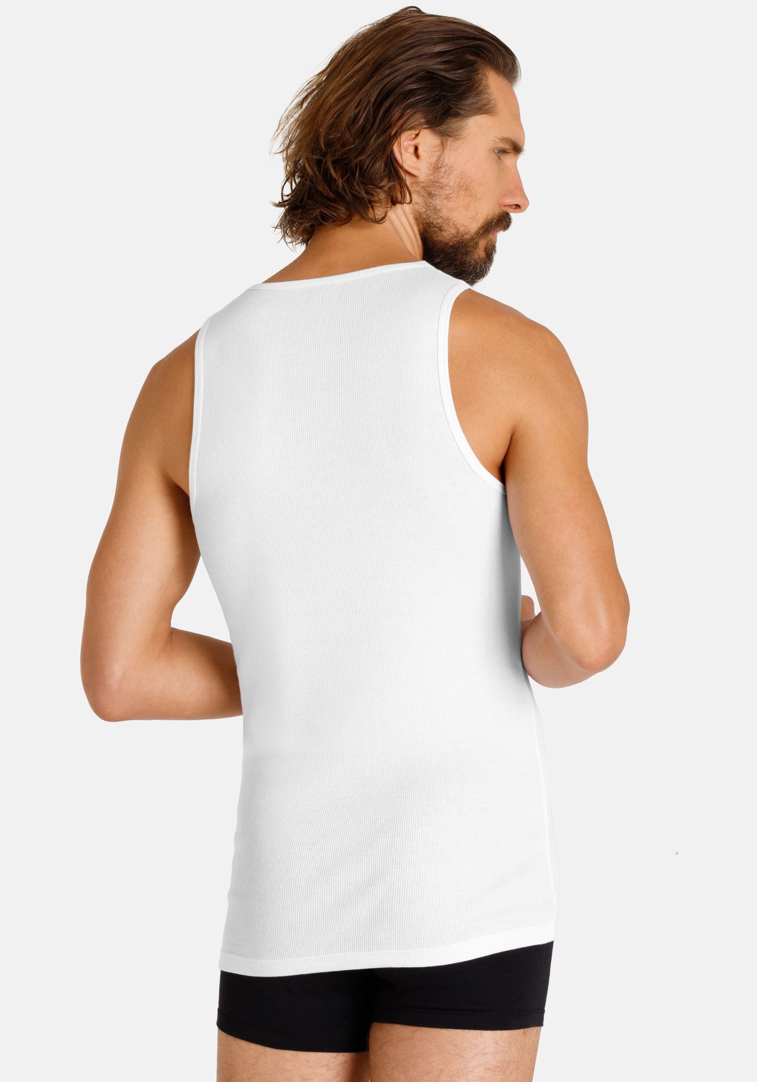 Camano Unterhemd comfort (2er Pack) mit tiefem Rundhals