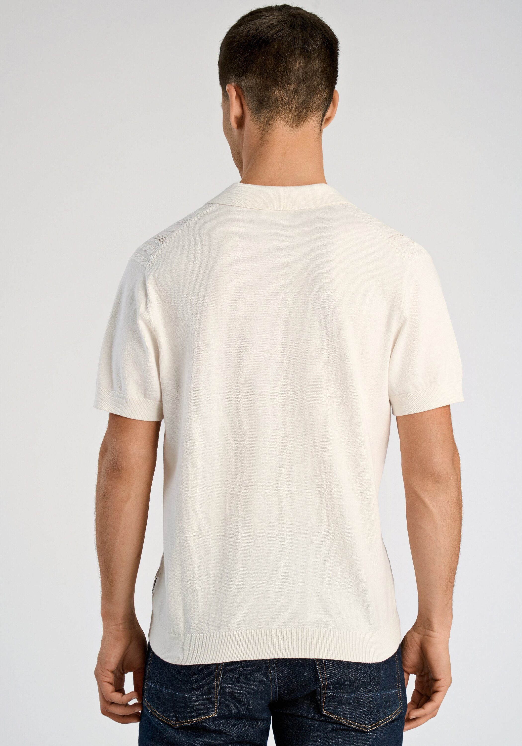 LINDBERGH Langarm-Poloshirt Poloshirt (Langarm) Relaxed Fit