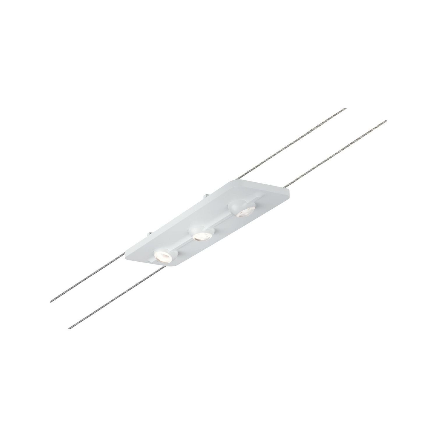 Paulmann Deckenleuchten Paulmann 2Line Panel Luke 3x1,8W Weiß 24V DC Kunststoff/Metall, Paulmann 2Line Panel Luke 3x1,8W Weiß 24V DC Kunststoff/Metall