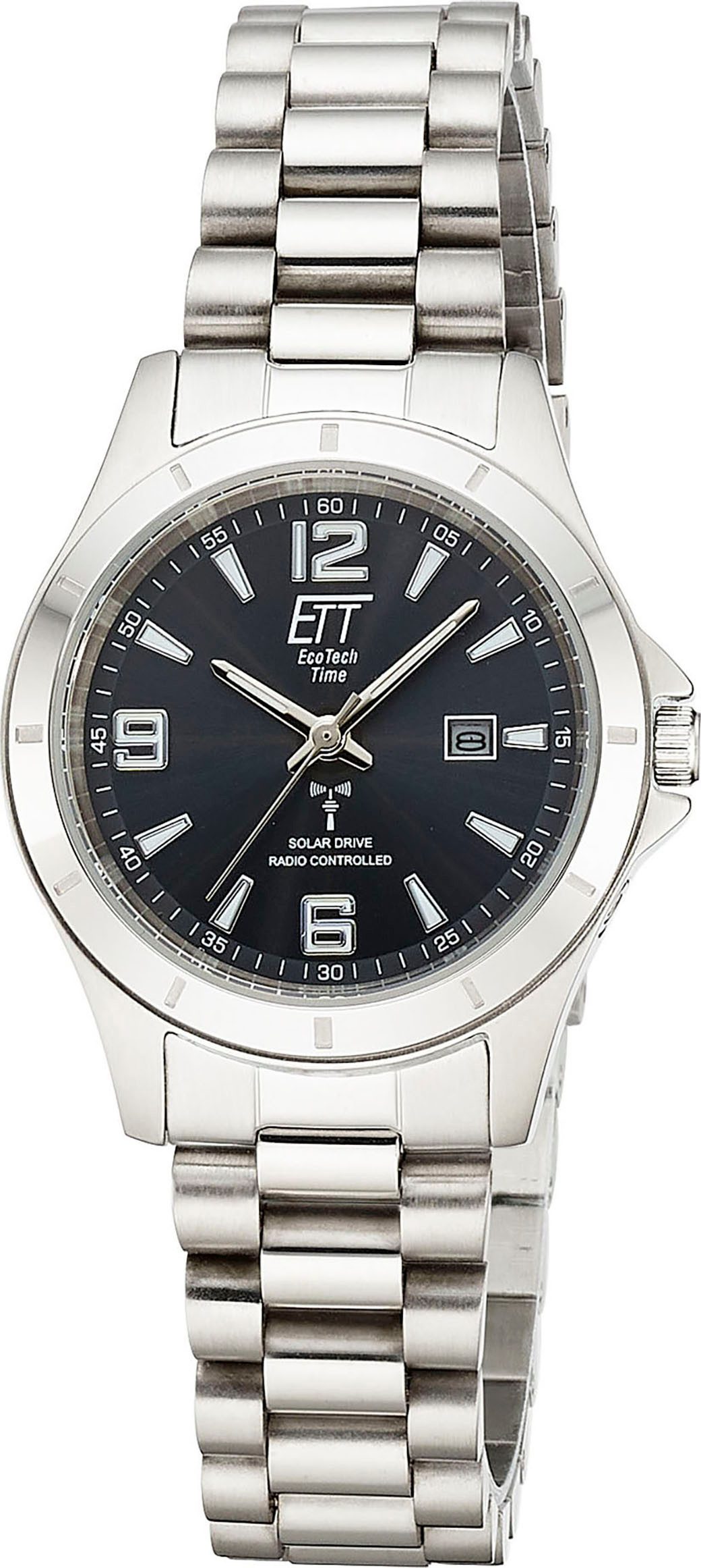 ETT Funkuhr Gobi Lady ELS-11674-22M, Armbanduhr, Solar, Damenuhr, Edelstahl günstig online kaufen