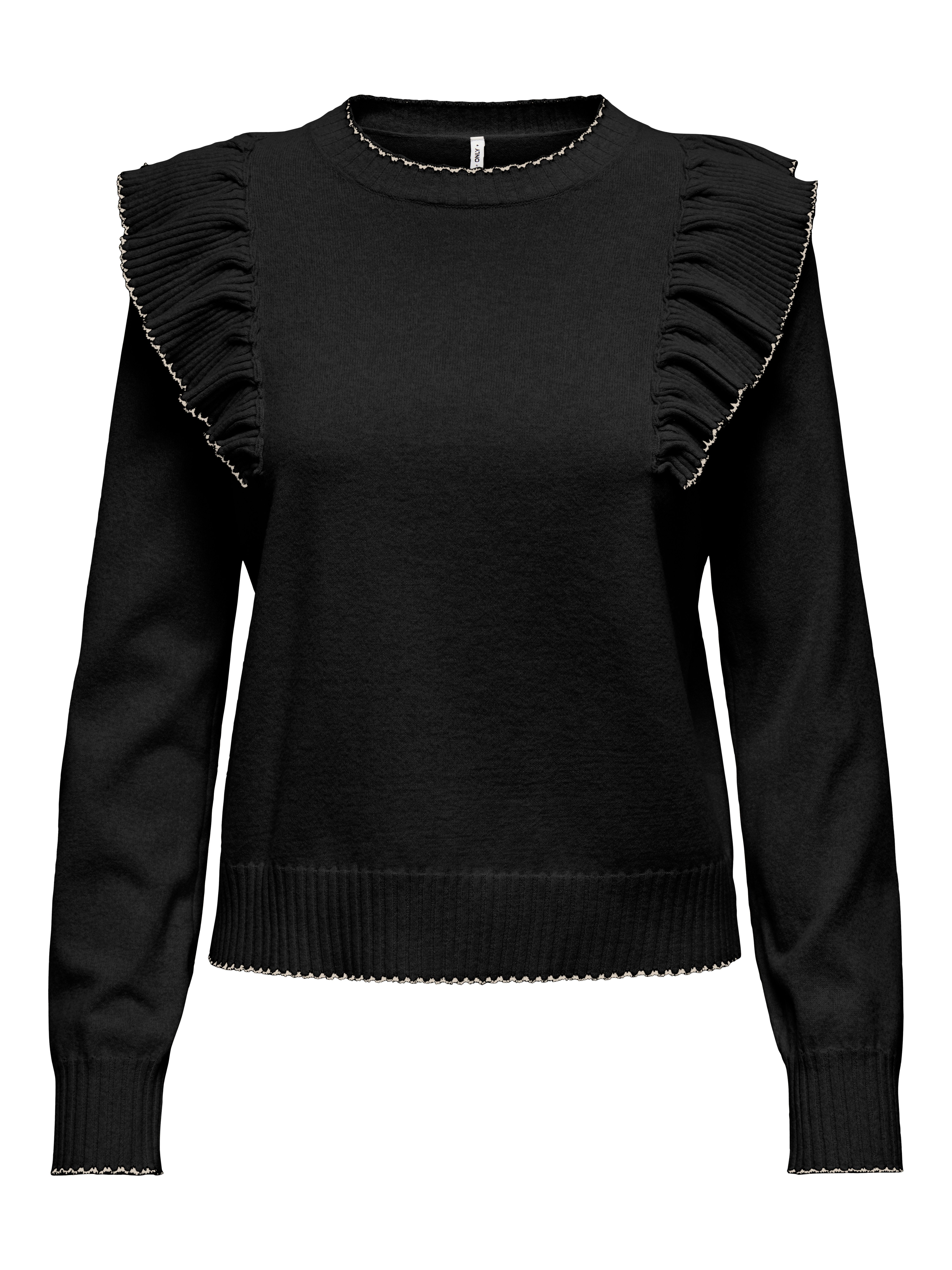 ONLY Strickpullover ONLAMA LIFE LS O-NECK günstig online kaufen