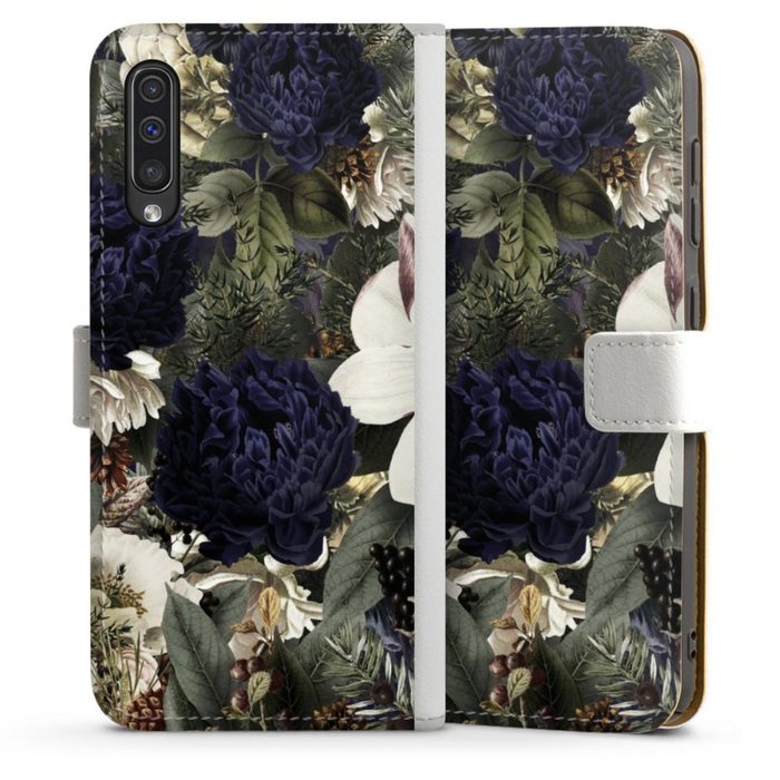 DeinDesign Handyhülle Utart Vintage Blumen Natur Blumen Samsung Galaxy A30s Hülle Handy Flip Case Wallet Cover