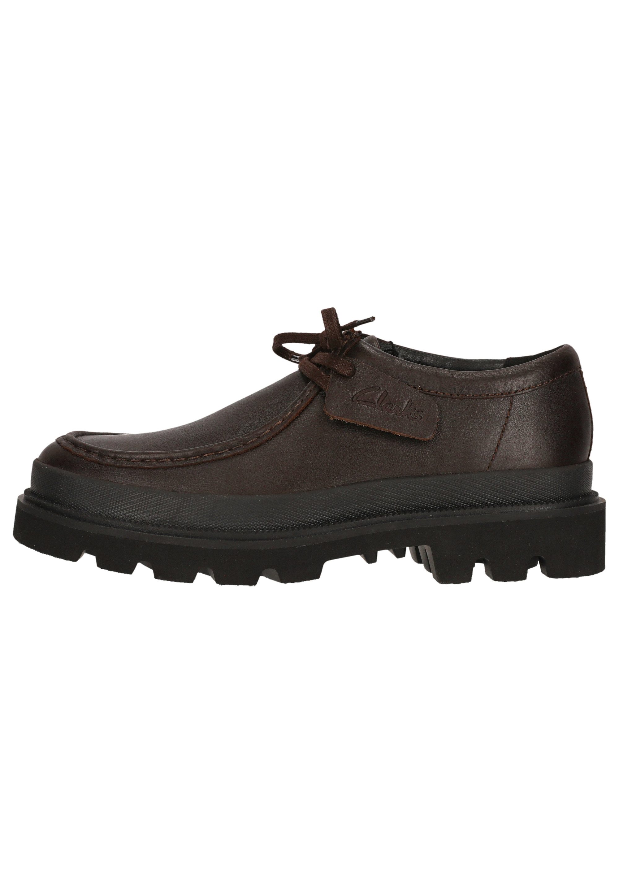 Clarks Badell Seam Schnürschuh mit klobiger EXTRALIGHT-Sohle günstig online kaufen