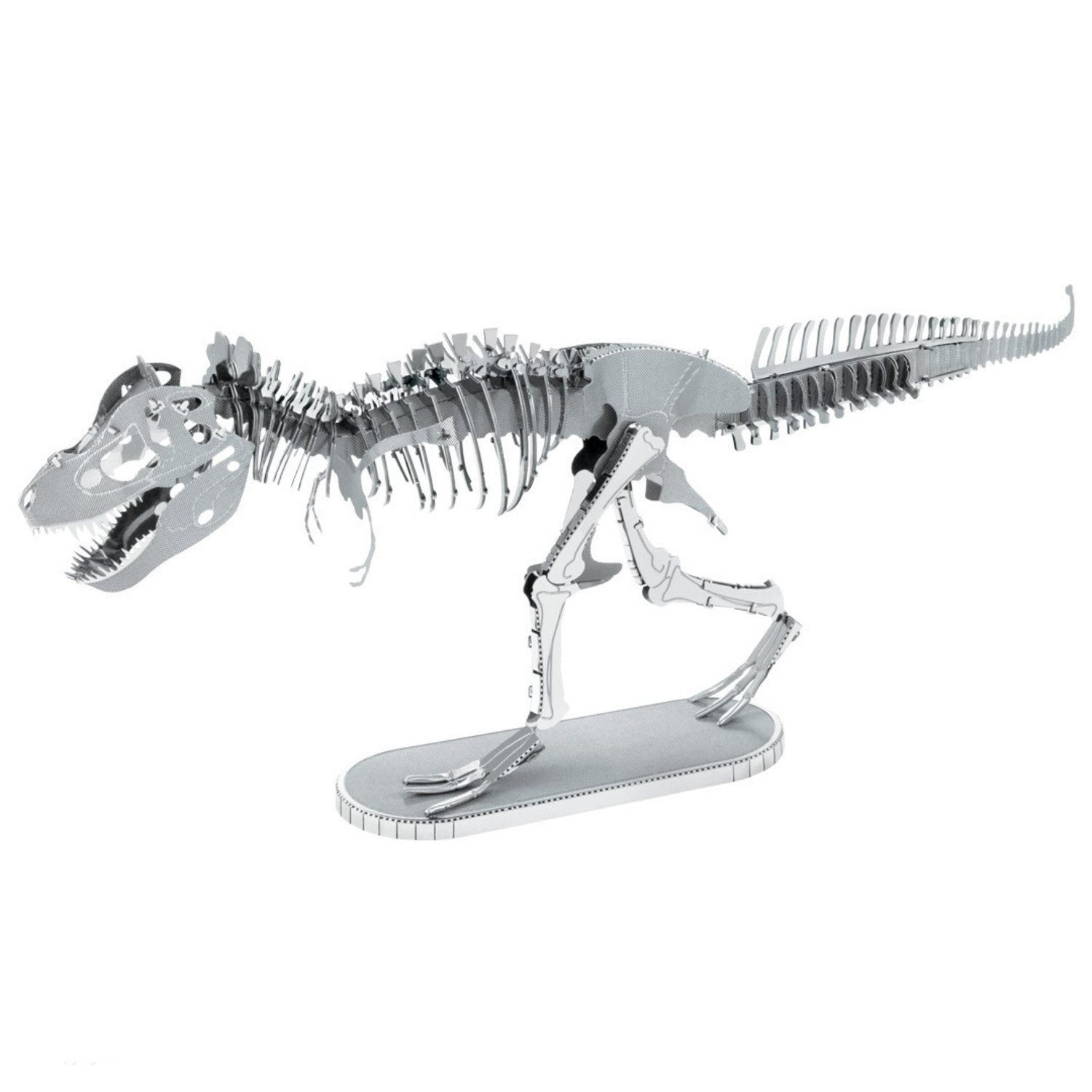 Invento Modellbausatz Tyrannosaurus Rex 3D Modellbausatz aus Metall
