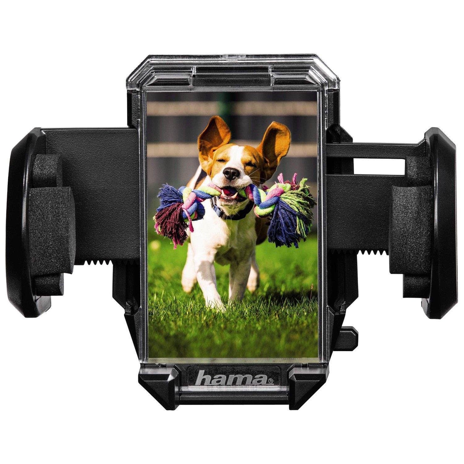 Hama Smartphone-Halterung Universal Handy-Halterung Saugnapf Auto Scheibe, (Halter Halterung Sauger Klemme Klebepad für Smartphone Handy MP3 Navi)