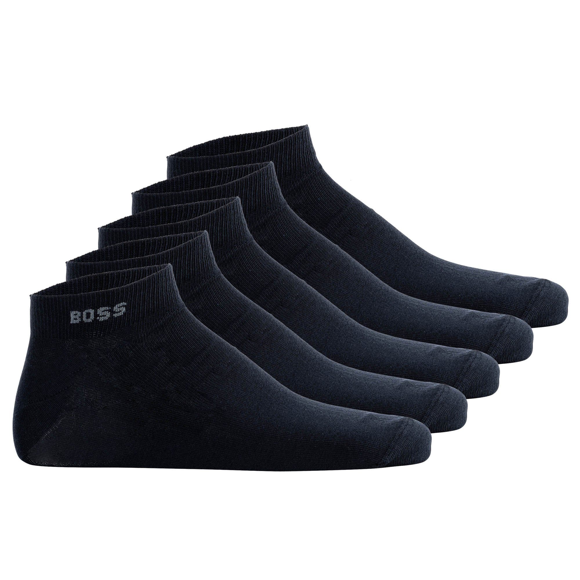 BOSS Sneakersocken Herren Socken 5er Pack Baumwolle 5P AS Uni CC (Packung, günstig online kaufen