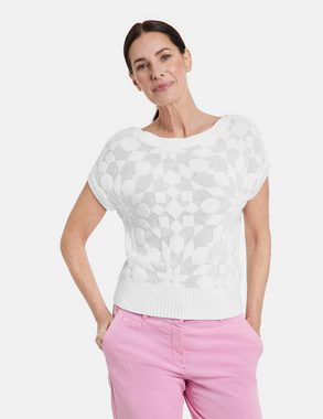 GERRY WEBER Pullunder Pullunder mit Strickmuster