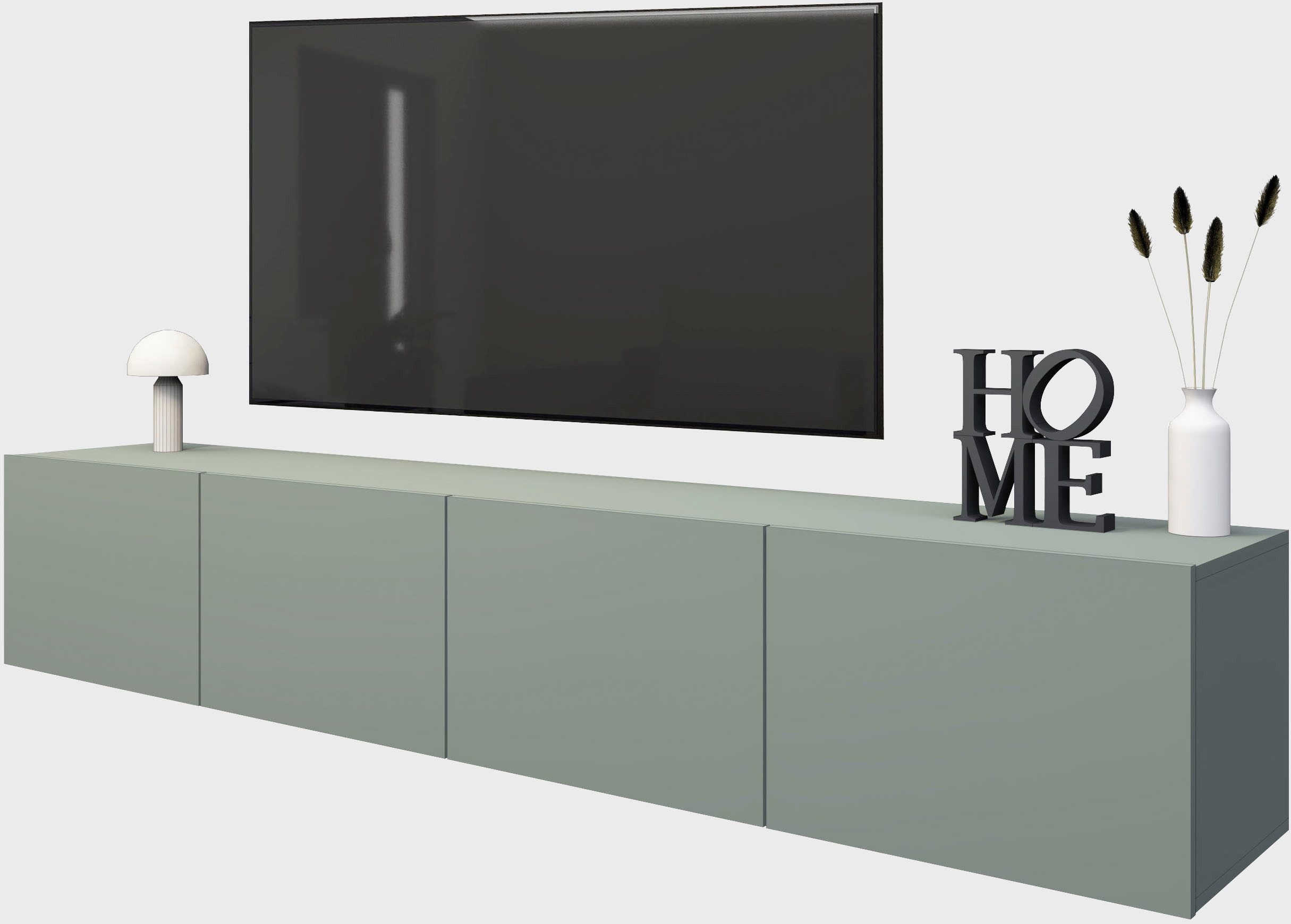 borchardt Möbel Lowboard Sophia, TV-Schrank mit 4 Türen, hängend oder stehe günstig online kaufen